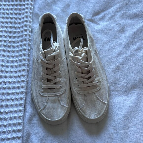 Madewell Men's Sidewalk Low-Top Sneakers in (Re)sourced Canvas - Picture 2 of 7